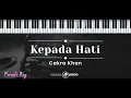 Kepada Hati – Cakra Khan (KARAOKE PIANO - FEMALE KEY)