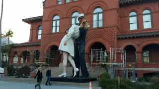 Buskers and Street Performers at Mallory Square in Key West (Sailing SV Temptress)