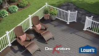 Deckorators at Lowe s