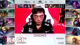 WE vs EDG - Game 1 | Round 4 LPL Summer 2021 playoffs | Team WE vs Edward Gaming G1