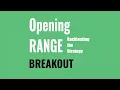 Backtest the Opening Range Breakout Strategy on SPY 1 min - Thinkorswim Tutorial