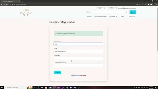 bookstore website Django