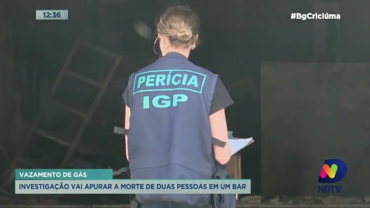 Investigação vai apurar a morte de duas pessoas em bar em Criciúma
