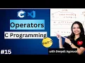 Logical Bitwise Operators in C Operators in C Programming Part-3 C Programming Tutorial