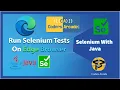 Edge Browser Automation - How To Run Selenium Tests In Edge Browser