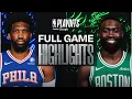 76ERS at CELTICS FULL GAME 7 HIGHLIGHTS May 2 2026