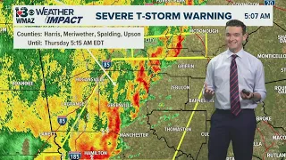 13WMAZ tracking severe storms hitting southeast and Georgia What to know this morning