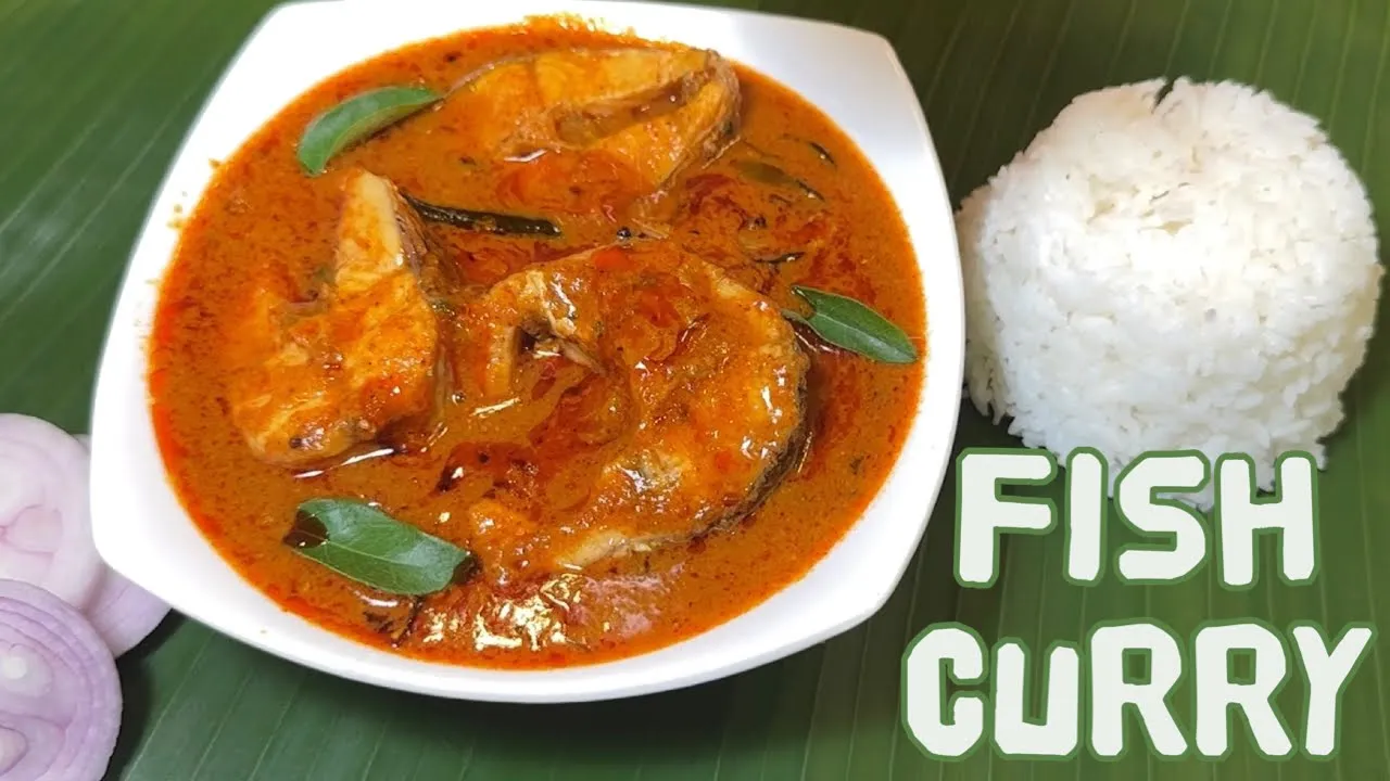 Tradition to eat Fish Curry on this special day. So made Fish Curry in tamarind Sauce spicy hot