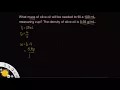 Density Practice Problem 4