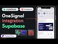 Send Push Notification using Supabase and onesignalofficial to flutterdev or FlutterFlow Apps