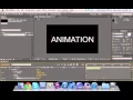 Lesson 06 Adobe After Effects Tutorial For Beginners - Animate Text