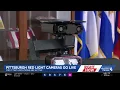 Red-light cameras live at two Pittsburgh intersections