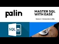 Data Analytics Course Session 1 Introduction to SQL
