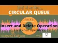Insert and Delete Combined Operation Hindi Part 8 Circular Queue Data Structures