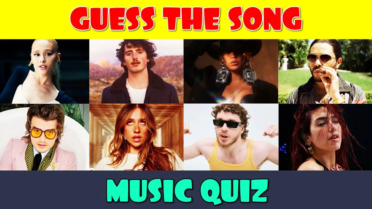 Guess the Song Music Quiz | Most Popular Songs 2024