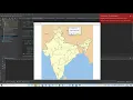 Guess the Indian State Game created in Python - Map Quiz Game