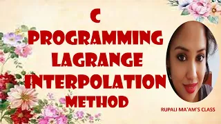 C PROGRAMMING LAGRANGE S INTERPOLATION METHOD