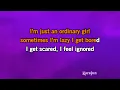 Ordinary Girl - Miley Cyrus | Karaoke Version | KaraFun