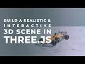 Build Realistic Interactive 3D Scene in Three js F1 Car Environment Map Shadows Lighting