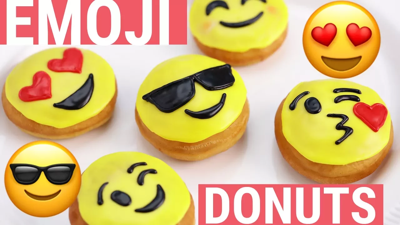 HOW TO MAKE EMOJI DONUTS - NERDY NUMMIES