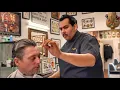 Relax Forget Your Worries With This Tip Top Barber Shop Uptown Service Haircut Style Massage