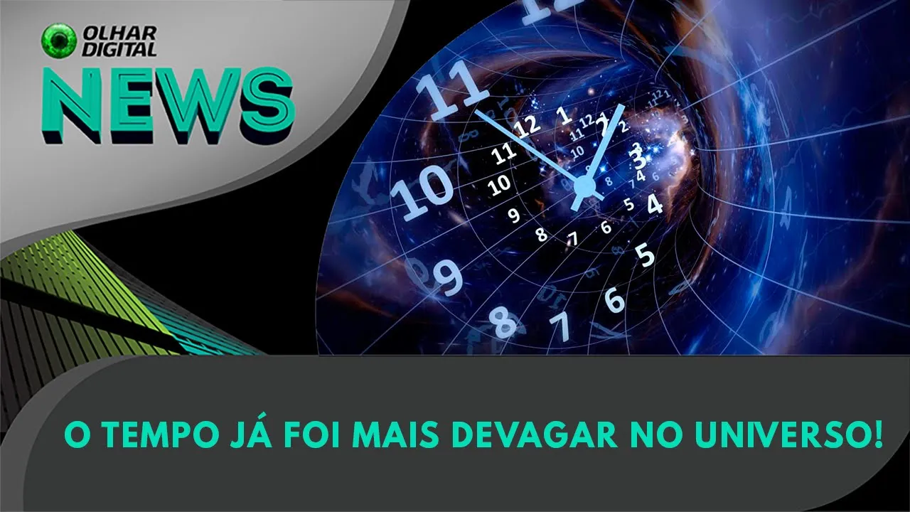 Ao Vivo | O tempo já foi mais devagar no universo! | 05/07/2023 | #OlharDigital