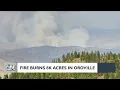 People asked to evacuate for wildfire burning in Oroville