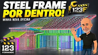 Vou montar minha oficina em LIGHT STEEL FRAME! Entenda como funciona