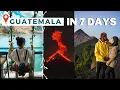 The PERFECT Guatemala 7 Day Itinerary Antigua Lake Atitlan Travel Guide