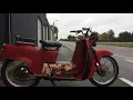 running a moto guzzi galletto  160 at www.mcmoto.be