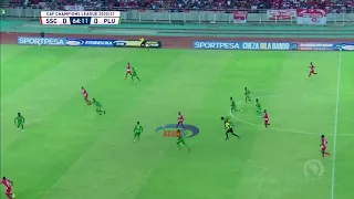 SIMBA SC VS PLATEAU UNITED BALAA LA LUIS MIQUISSONE KUWAPIGA CHEGA WACHEZAJI WA PLATEAU UNITED 