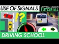Use of Signals When to Signal and Indicating - Driving Tutorial