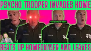 Bully in a Uniform Beats up Homeowner and leaves