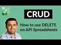 How to Delete Rows on Your Spreadsheet with API Spreadsheets