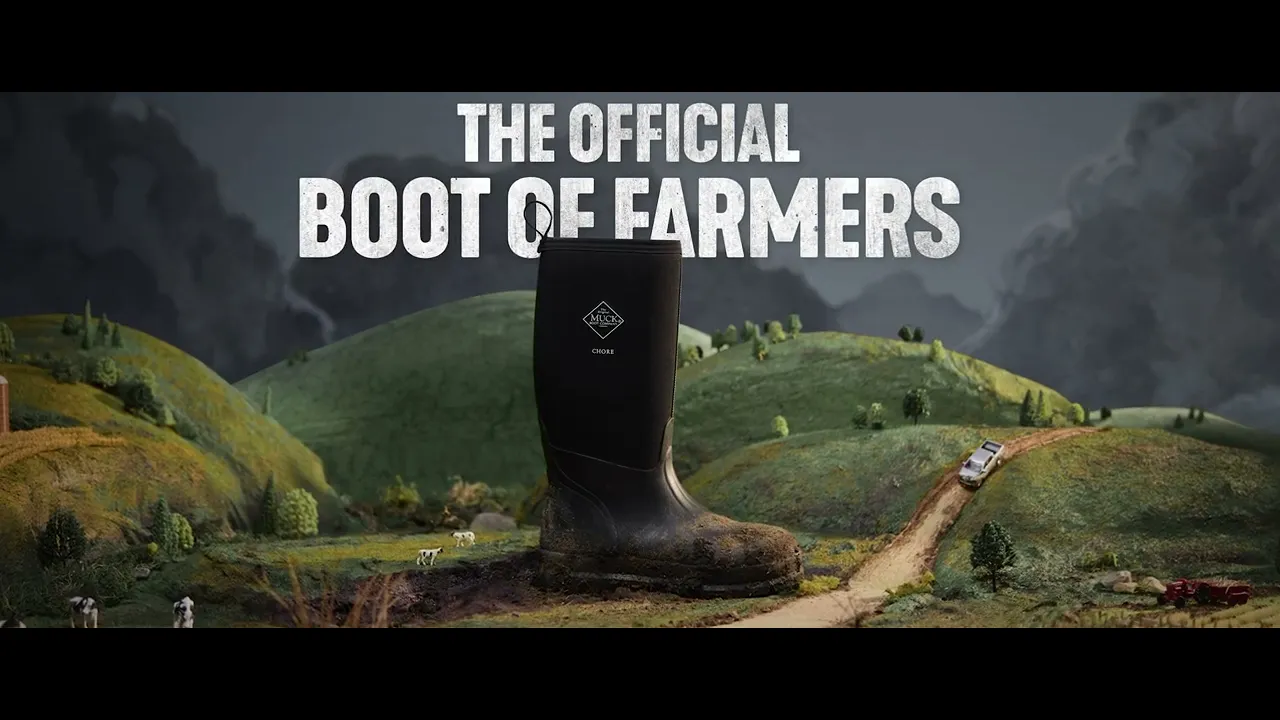 The Original Muck Boot Company — The Official Boot of Farmers (YouTube video ad)