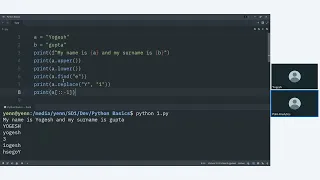 Python 5 PM Batch Training Session 3