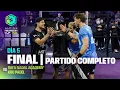 PARTIDO COMPLETO FINAL | Rafa Nadal Academy vs Krü Padel masculino | Hexagon Cup 2025