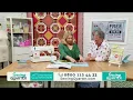 Mariner s Compass Ruth Robin and Curvy Windmills Cushion Demonstrated by Emma Bradford Feb 2nd 2019