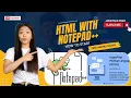 Getting Started with HTML in Notepad Easy Auto-Generation with Plugins