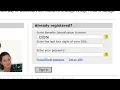Setting up a New MyBenefits Account