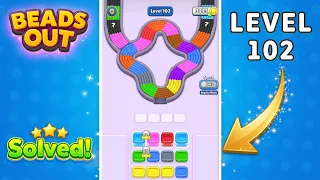 Beads Out Level 102 Walkthrough New Update Puzzle Solution Gameplay