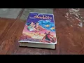 Download Lagu Aladdín (1992) De Walt Disney Primera Edición En Vídeo VHS Del Año 1995 Unboxing