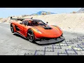 Lagu Massive Spike Strip Pileup Car Crashes #122 – BeamNG Drive | CrashBoomPunk