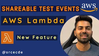 How to share test events with other users Lambda Function Shareable test events