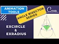 Lagu Excircle and Exradius of Triangle | Angle Bisector Series | CREATA CLASSES