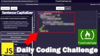 JavaScript Daily Code Challenge 25 - FreeCodeCamp