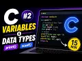 C Programming Variables Data Types printf scanf Explained