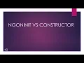 Angular NGOnInit vs Constructor