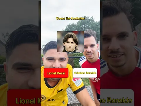 GUESS THE FOOTBALL PLAYER!🤔😂
