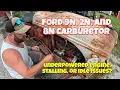 Fixing Ford 8N Tractor Stalling Issue - Carburetor Replacement Ford 9N 2N and 8N models